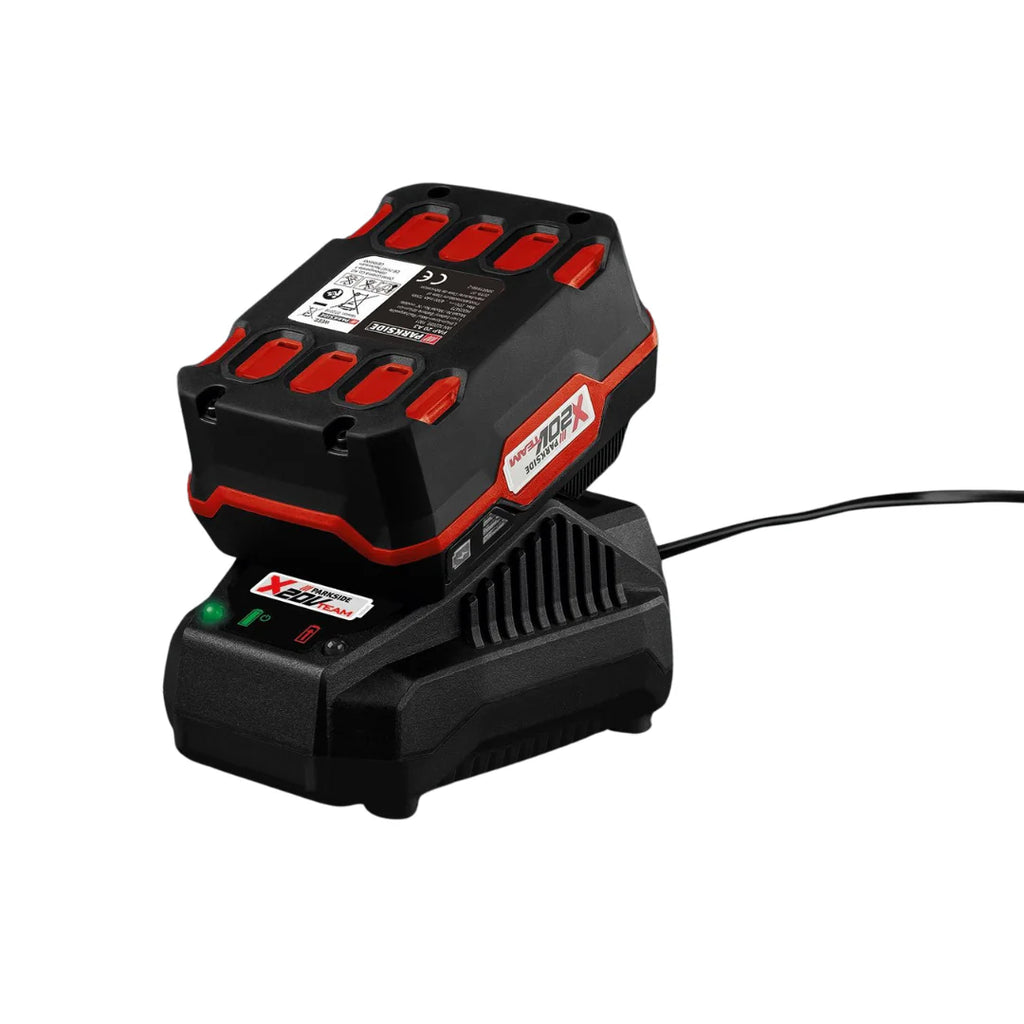 2025 Amoladora Angular Inalámbrica Parkside Performance® PWSAP 20-Li C3