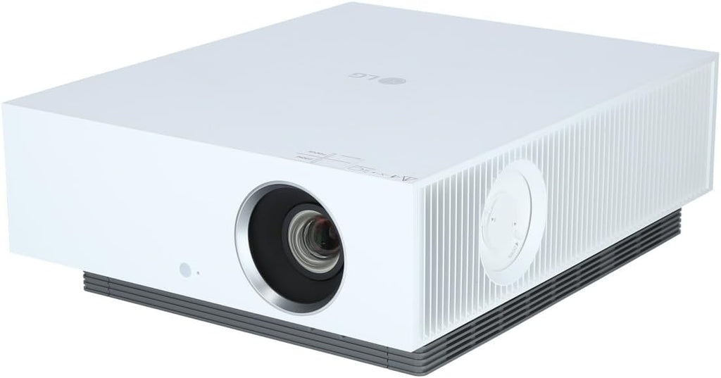 LG CineBeam Vidéoprojecteur Laser HU810PW Home Cinema 2700 Lumen, 4K UHD 2160p, Projection Entre 40"~300", LG Smart webOS 5.0, Bluetooth Audio, AirPla