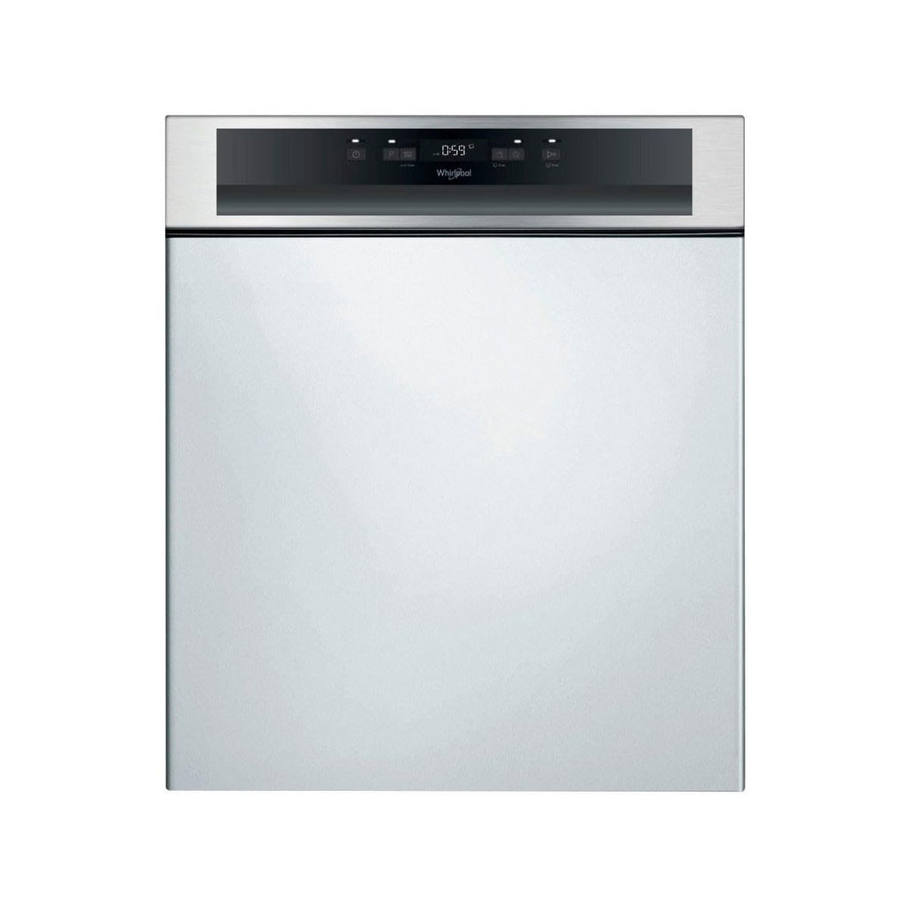 Lave vaisselle encastrable Whirlpool WBC3C26X - Lave vaisselle integrable 60 cm - Classe A++ / 46 decibels - 14 couverts - Intégrable bandeau : Inox