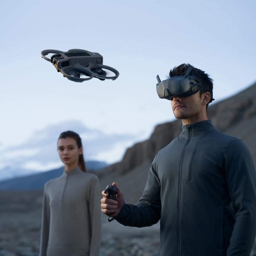 Bundle Fly Smart DJI Avata 2 (une batterie), drone FPV avec caméra 4K, expérience immersive, protection d’hélice intégrée, FOV de 155°, drone caméra a
