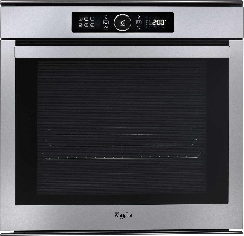 Four encastrable pyrolyse Whirlpool AKZM8530IX - Four multifonction / 73 litres / Classe A / Inox / Rails télescopiques / Injection de vapeur