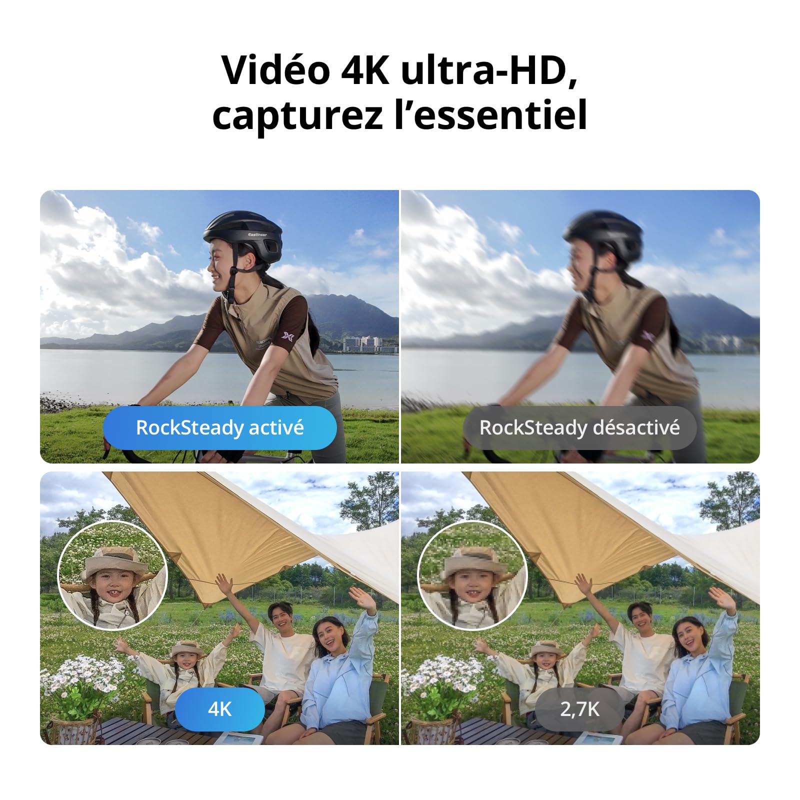 Bundle Fly More DJI Neo, Mini Drone avec Caméra 4K UHD pour Adultes, Drone Suiveur qui Vole Seul de 135 g, Décollage du Creux de la Main, Suivi de Suj
