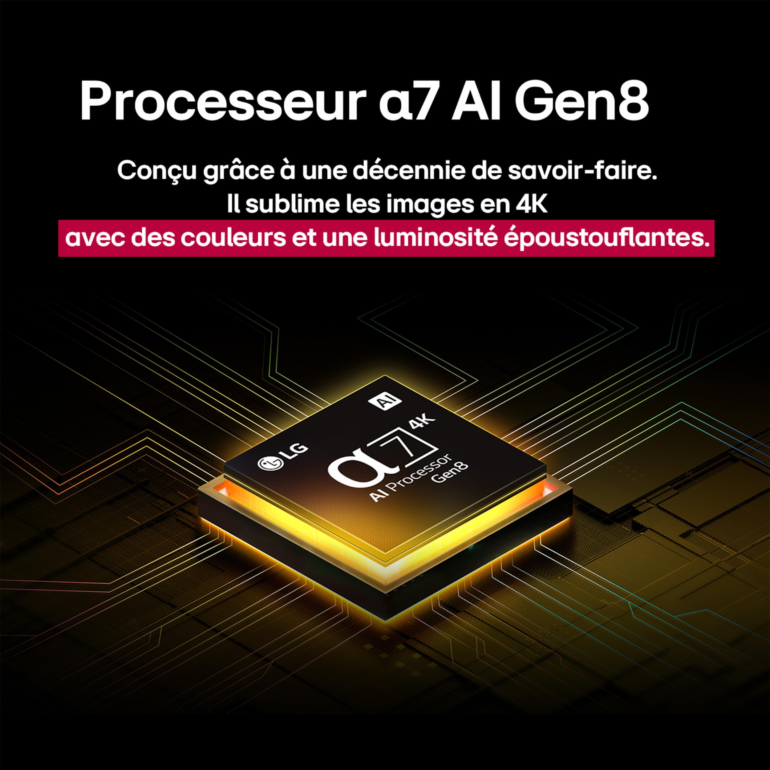 LG TV QNED AI 2025 | 43QNED8E | 43'' (108cm) | 4K UHD | HDR10 | webOS 25 | Télécommade AI Magic Remote | Alexa, Google Assistant | Netflix Disney+ CANAL+ Prime Video | AirPlay 2 | Luminosité éclatante