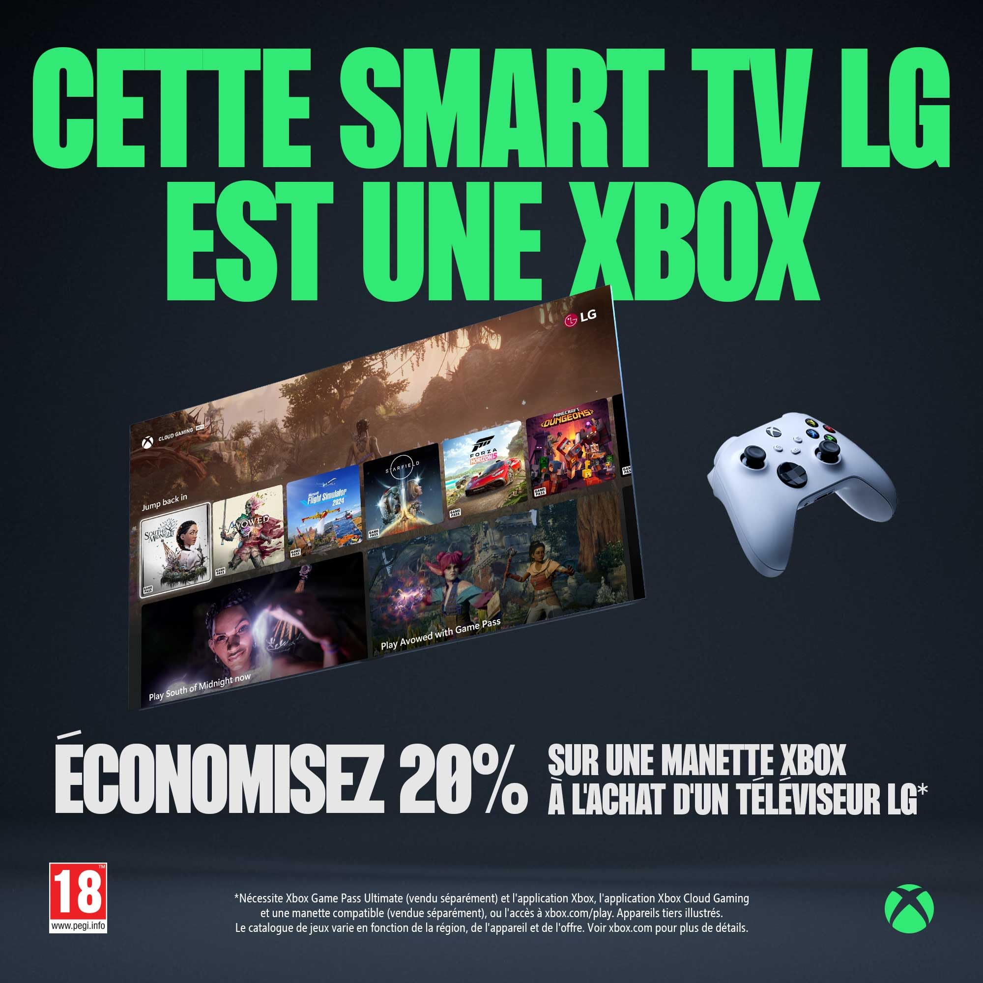 LG TV UHD AI 2025 | 50UA73 | 50'' (126cm) | 4K UHD | HDR10 |webOS 25 | Alexa, Google Assistant | Netflix Disney+ Canal+ Prime Video | AirPlay 2