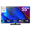 MEDION TV 55 Pouces (138,8 cm) Television (Smart TV, 4K, Dolby Vision HDR, Prime Video, Disney+, Dolby Atmos, DTS X, compatibles avec Google TV, PVR, Bluetooth, MD 855400)