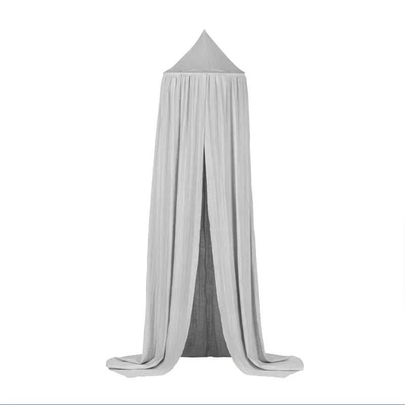 Round Canopy Net for Crib, Play Tent & Kids’ Room Décor