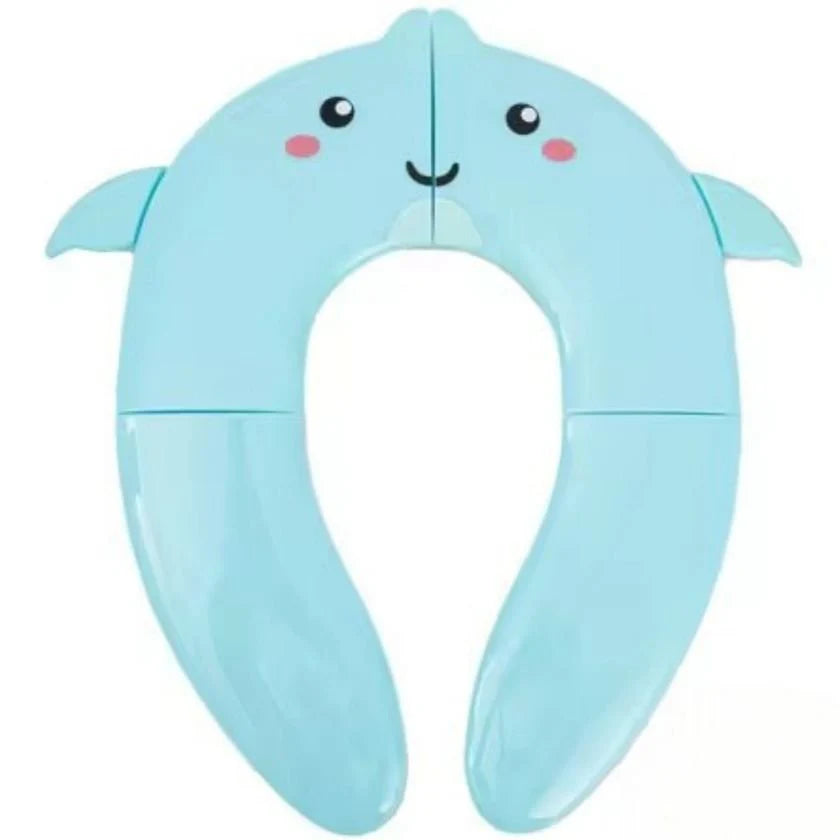 Compact Folding Potty Seat Carry Bag, Universal Fit Travel Toilets